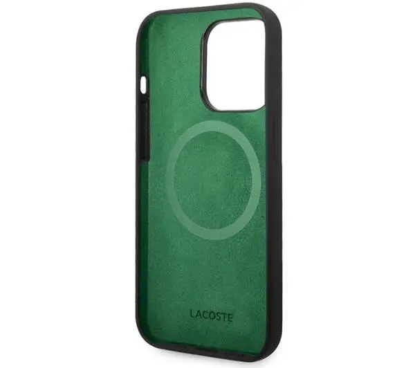 Lacoste Silicone MagSafe do iPhone 14 Pro Czarny