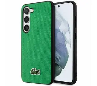 Lacoste LCHCS23MPVCN Hardcase Iconic Petit Pique do Samsung Galaxy S23+ Zielony