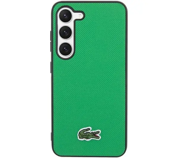Lacoste LCHCS23MPVCN Hardcase Iconic Petit Pique do Samsung Galaxy S23+ Zielony