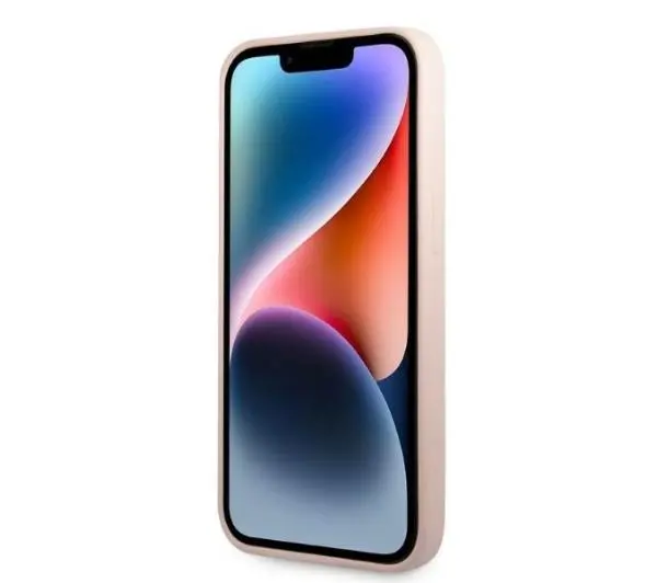 Lacoste Silicone do iPhone 14 Plus Jasnoróżowy