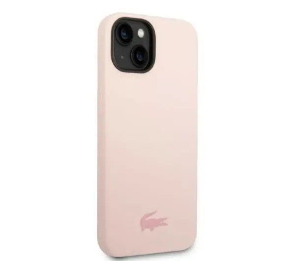 Lacoste Silicone do iPhone 14 Plus Jasnoróżowy