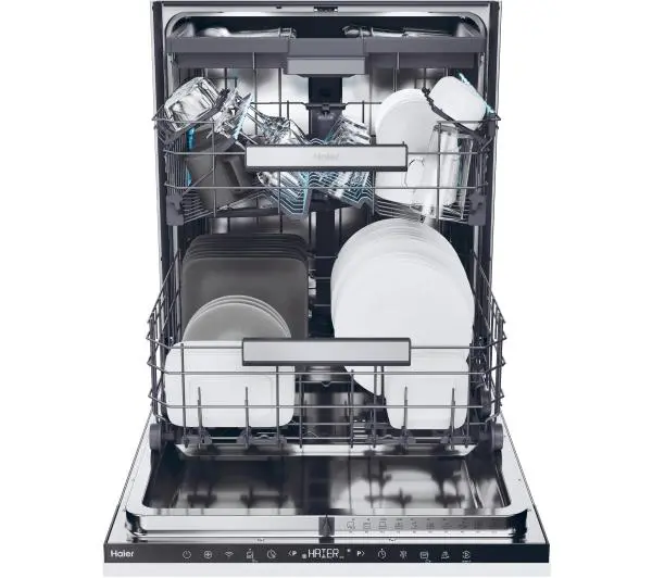 Haier Washlens Plus SXI 6B0S3FSBV 59,7cm Funkcje AI Automatyczne otwieranie drzwi Szuflada na sztućce Zdalne sterowanie - Kup na Raty - RRSO 0%