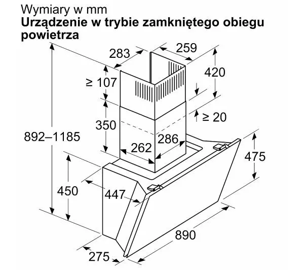 Bosch Serie 8 DWK91LT20 Biały - TRZECI -55%, ALBO 5-TY ZA 1ZŁ - Kup na Raty - RRSO 0%