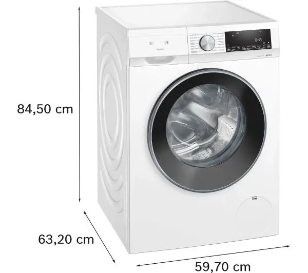Siemens iQ500 WG54G2ZEPL Funkcje AI 10kg 1400obr/min - Kup na Raty - RRSO 0%