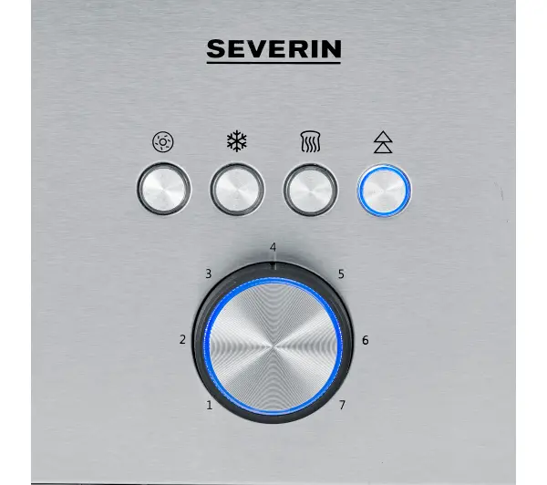 Severin AT 2620 Ruszt do bułek Rozmrażanie 800W