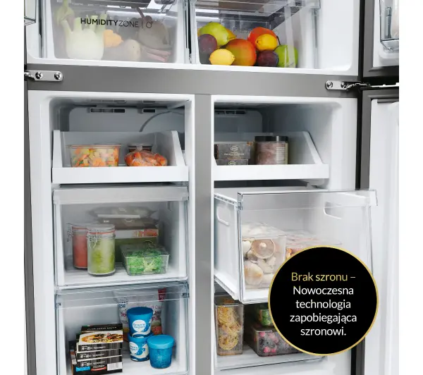Haier Seria 7 HCR7818DWPT Pełny No Frost 181,5cm Dystrybutor wody Zdalne sterowanie Czarny łupkowy - Kup na Raty - RRSO 0%