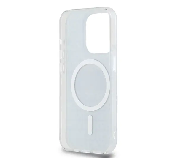DKNY IML Mono & Stripe MagSafe do iPhone 15 Pro Max Czarny