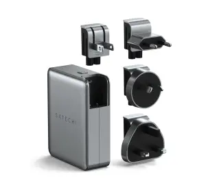 Satechi ST-W145GTM 145W USB-C 4-Port GaN Travel Charger - Kup na Raty - RRSO 0%