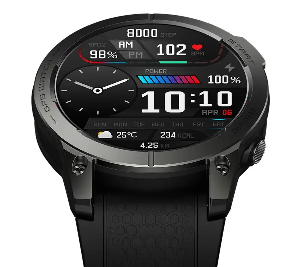 Zeblaze Stratos 3 Czarny