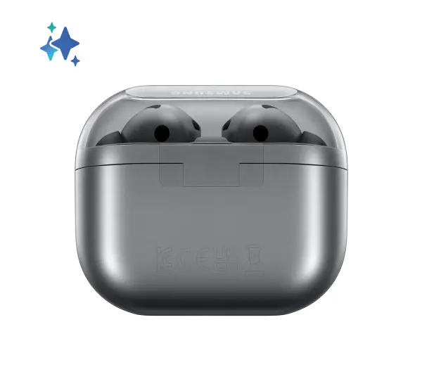Samsung Galaxy Buds 3 Pro SM-R630NZA Dokanałowe Bluetooth 5.4 Funkcje AI Srebrny - ⚡ BESTSELLERY ⚡ - Kup na Raty - RRSO 0%