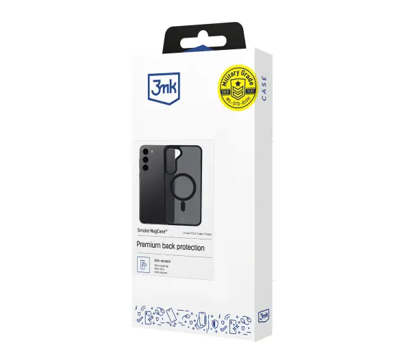 3mk Smoke MagCase do Samsung Galaxy S24+ Czarny