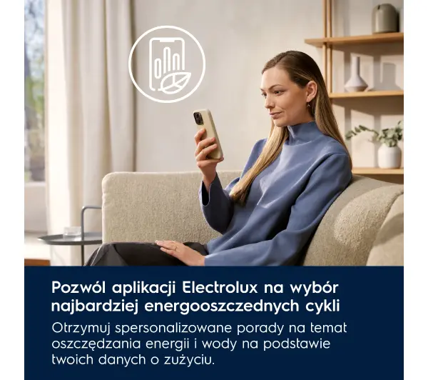 Electrolux 900 PerfectCare EW9D787KCP Funkcje AI 63,6cm 8kg Zdalne sterowanie - TRZECI -55%, ALBO 5-TY ZA 1ZŁ - Kup na Raty - RRSO 0%