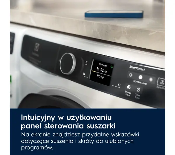 Electrolux 900 PerfectCare EW9D787KCP Funkcje AI 63,6cm 8kg Zdalne sterowanie - TRZECI -55%, ALBO 5-TY ZA 1ZŁ - Kup na Raty - RRSO 0%