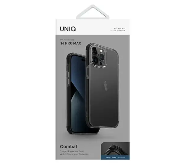 UNIQ Combat do iPhone 14 Pro Max Czarny