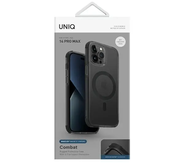 UNIQ Magclick Charging do iPhone 14 Pro Max Czarny