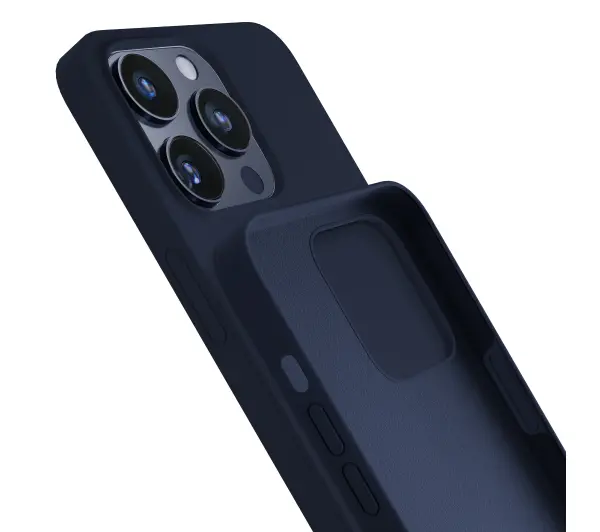 3mk Silicone Case do iPhone 15 Pro Max Niebieski