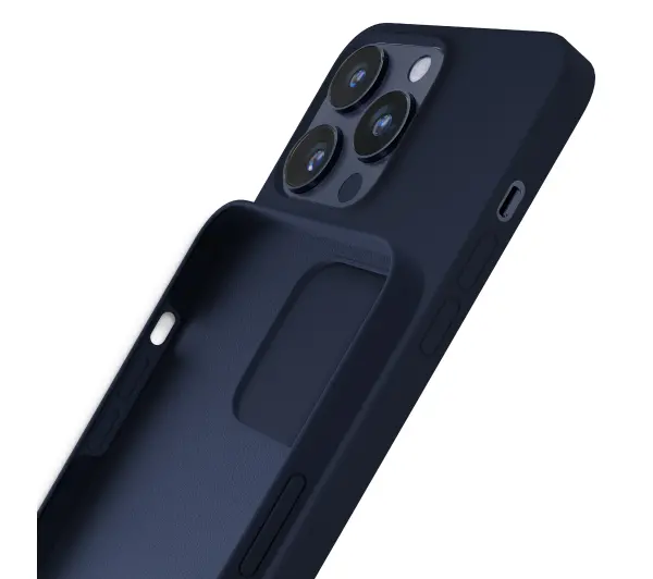 3mk Silicone Case do iPhone 15 Pro Max Niebieski