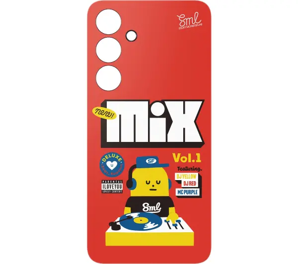 Samsung FlipSuit Case do Galaxy S24 FE Czerwony