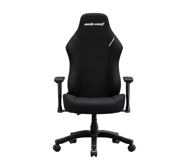 Anda Seat Luna L Gamingowy do 110kg Tkanina Czarny - Kup na Raty - RRSO 0%