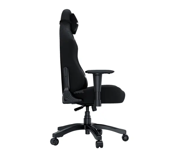 Anda Seat Luna L Gamingowy do 110kg Tkanina Czarny - Kup na Raty - RRSO 0%