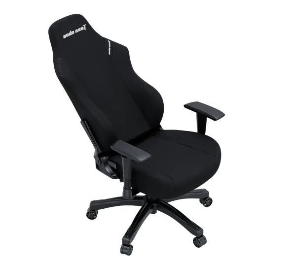 Anda Seat Luna L Gamingowy do 110kg Tkanina Czarny - Kup na Raty - RRSO 0%