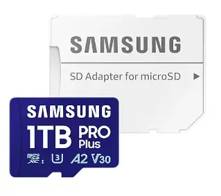 Samsung microSDXC Pro Plus 1TB A2 V30 180/130 - Kup na Raty - RRSO 0%