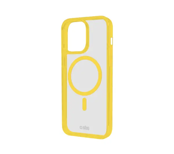 Etui SBS Mag Frame do Apple iPhone 16 Pro Żółty