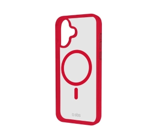 SBS Mag Frame TEMAGCOLIP1661R do iPhone 16 Czerwony