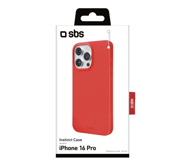 SBS Instinct do iPhone 16 Pro Czerwony