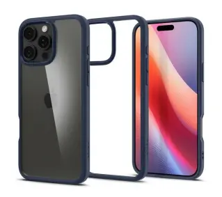 Spigen Ultra Hybrid do iPhone 16 Pro Max Granatowy