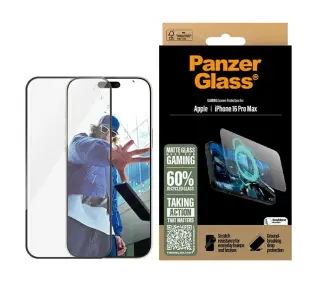 PanzerGlass Gaming Screen Protector do iPhone 16 Pro Max - TRZECI -55%, ALBO 5-TY ZA 1ZŁ