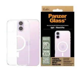 PanzerGlass HardCase MagSafe do iPhone 16 Plus Przezroczysty