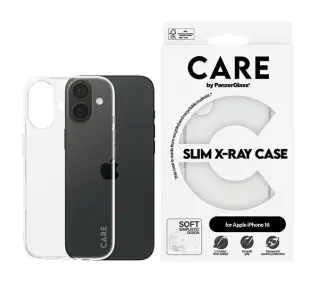 PanzerGlass X-Ray Soft Basic Case do iPhone 16 Przezroczysty