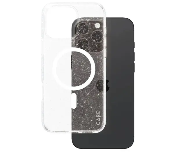 PanzerGlass Flagship Star Lit Case MagSafe do iPhone 16 Pro Max Biały