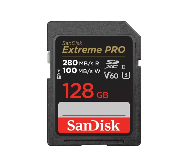 SANDISK Extreme PRO SDXC 128GB 280/90 V60