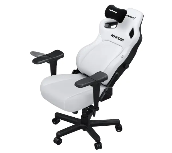 Anda Seat Kaiser 4 XL Gamingowy do 200kg Skóra Eco Biały - Kup na Raty - RRSO 0%