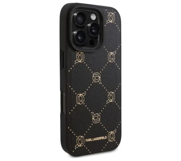 Karl Lagerfeld MagSafe Karl Head do iPhone 16 Pro Max Czarny