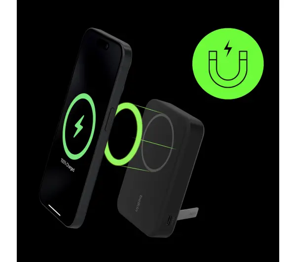 Belkin BPD008BTBK BoostCharge Pro Magnetic 10000mAh,15W Qi2, MagSafe Czarny - ⚡ EURO HIT CENOWY! ⚡ - Kup na Raty - RRSO 0%