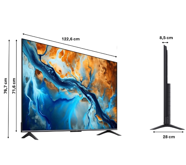 Xiaomi TV S Mini LED 55 2025 55" QD-Mini LED 4K 144Hz Google TV Dolby Vision Dolby Atmos HDMI 2.1 DVB-T2 - ⚡ EURO HIT CENOWY! ⚡ - Kup na Raty - RRSO 0%