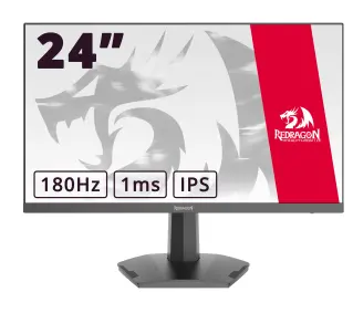 Redragon AZUR II GM24X5IPS 23.8"" Full HD IPS 180Hz 1ms MPRT Gamingowy - Kup na Raty - RRSO 0%