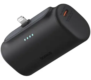 Baseus Compact IP 5000mAh 20W Lightning Czarny