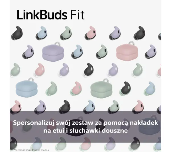 Sony Air Fitting do LinkBuds Fit Niebieski