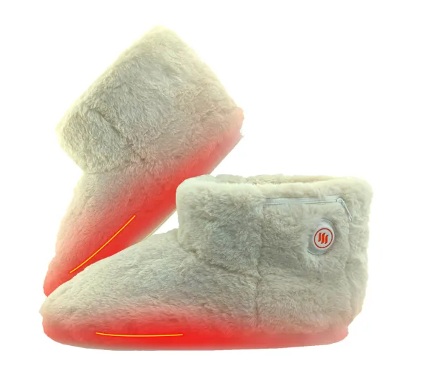 Podgrzewane kapcie GLOVII GQ7M (rozmiar 36-40) Biały