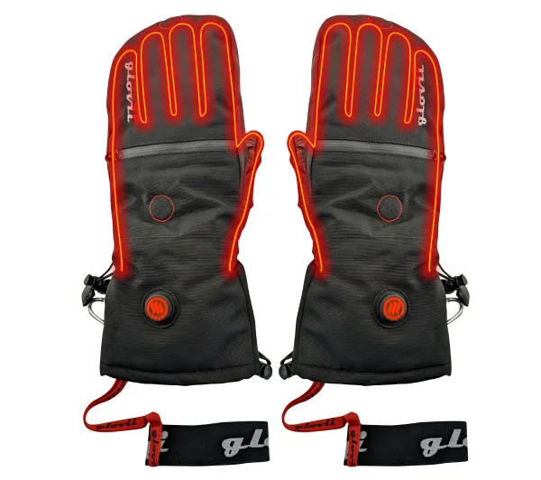 Podgrzewane rękawiczki GLOVII GS21 (rozmiar L) Czarny