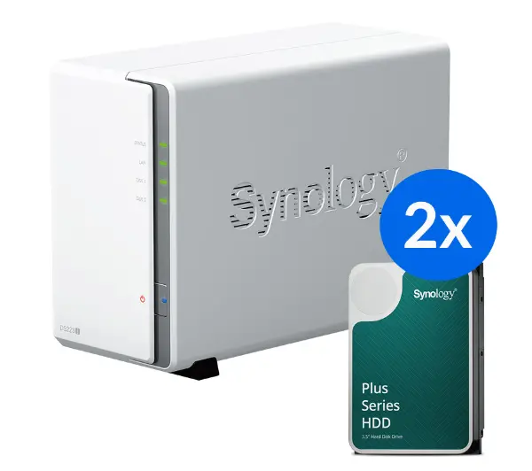 Synology DS223J-8T-00-2 Biały
