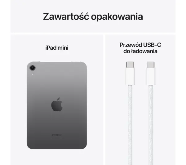 Apple iPad mini 7 gen 8,3" 256GB Funkcje AI Wi-Fi Gwiezdna szarość - Kup na Raty - RRSO 0%