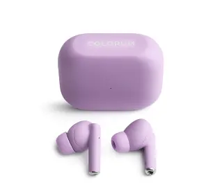 Colorum CTWS-02 Lavenda Dokanałowe Bluetooth 5.3 Fioletowy