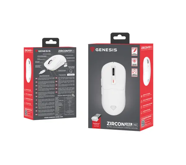 Genesis Zircon 660 Pro Biały