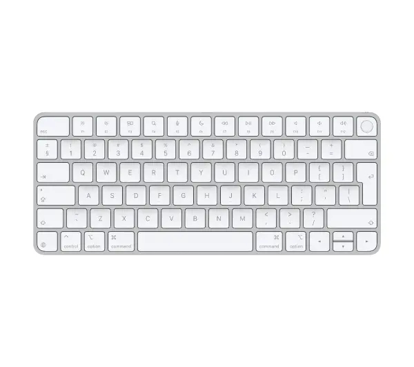 Apple Magic Keyboard z Touch ID US INT Biały