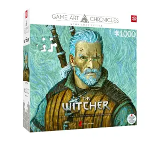 Good Loot The Witcher Geralt & Vincent van Gogh Game Art Chronicles Puzzle 1000 elementów